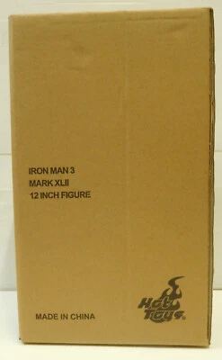 Hot Toys MMS197-D02 Iron Man Mark XLII  Diecast Sealed 2014 - image 1 of 4