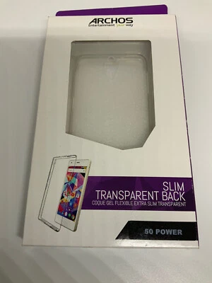 Coque TPU Transparente Archos 50 Power Neuve - Photo 1/2