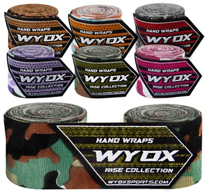 Boxing Hand Wraps 180" Muay Thai,Elasticated Thumb Loop Bandages Mexican Style - Picture 1 of 133
