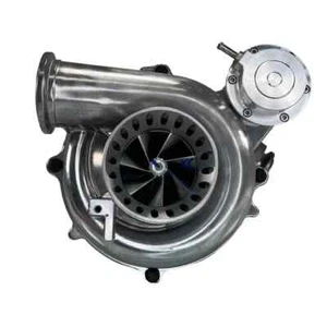 KC KC300x Stage 3 Polished Turbo (66/73) 1.0 AR For L99-03 Ford 7.3L Powerstroke - Imagen 1 de 7
