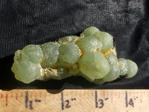 Prehnite Botryoidal (Bubbly)with Epidote Specimen 94 Grams or 3.4 Oz MALI     - Picture 1 of 9