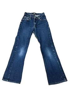 Ralph Lauren  Polo Jeans Company Girls Blue Skinny Cotton Size 12 - Picture 1 of 3