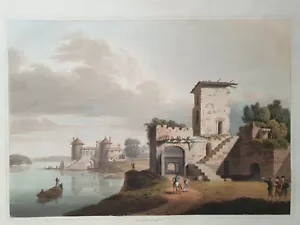 Aquatinta Altkoloriert Bowyer Pall Mall Rosiere 1814 aquatint - Bild 1 von 12