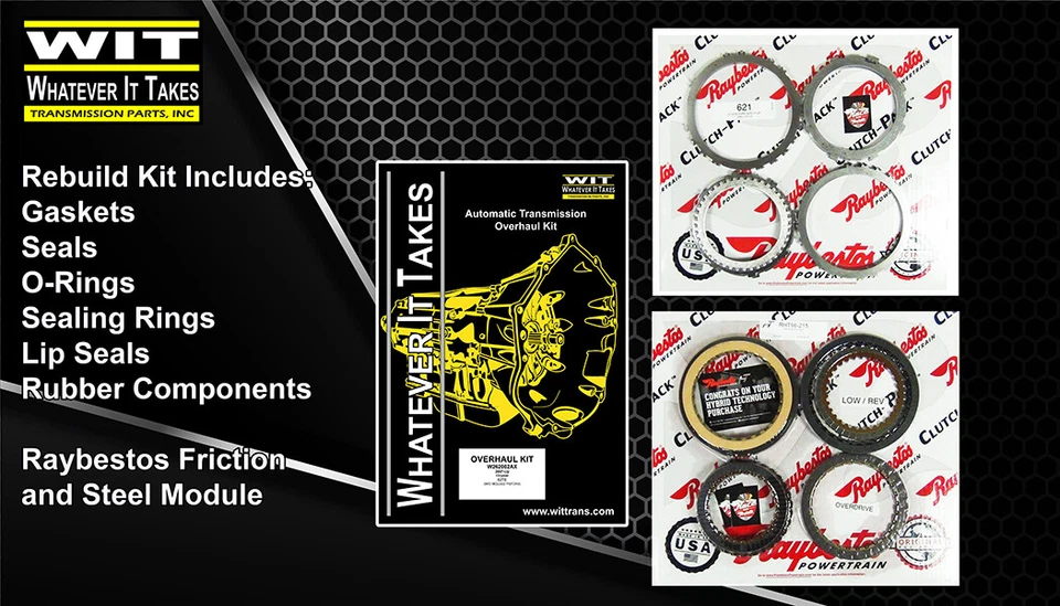 Chrysler 62TE Raybestos Transmission Master Rebuild Kit With Steels 2007-Up - Image 1 of 1