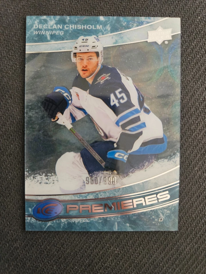 2022-23 Upper Deck Ice DECLAN CHISHOLM #206 #ed 960/999 Rookie PREMIERES RC - Image 1 of 1
