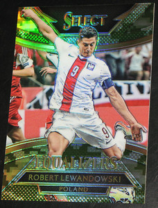 2015-16 Select Equalizers Robert Lewandowski CAMO # /249 Prizm Poland Insert #4