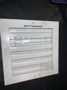 Venti Air 8X 8 Adjustable Single Deflection 1 Way Supply Register Duct Opening - Picture 1 of 2