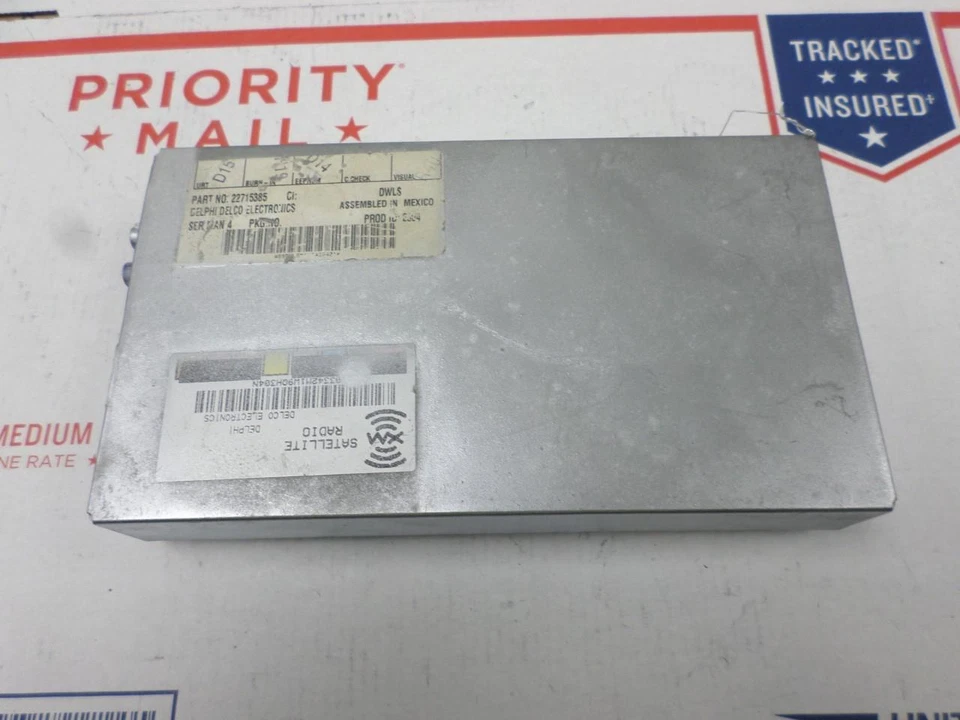 MÓDULO DE CONTROL RECEPTOR SATÉLITE CHEVROLET AVALANCHE 2500 2003 22715385 OEM Foto 1 de 1