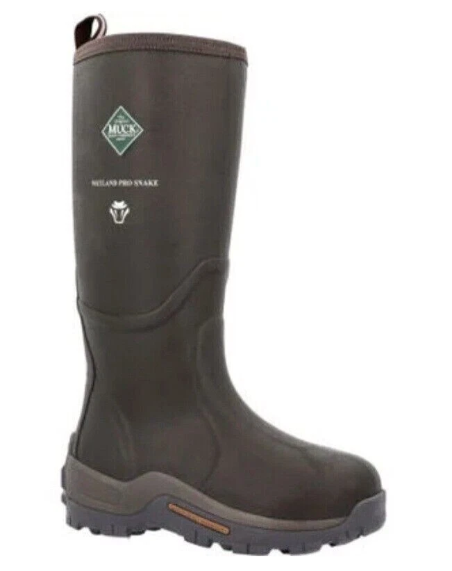 Brown Muck Boot Company Wetland Pro 13 inch Snake Boots Men's Size 15 - Image 1 of 4