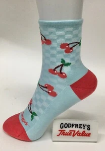 Darn Tough 6102 Glacier Women's Fruit Stand Shorty Lightweight Lifestyle Sock - Picture 1 of 4