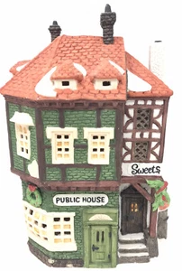 Dept 56 5904-8 Dickens Village Series Limited Edition "Public House" Retired - Picture 1 of 11