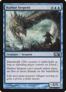 HARBOR SERPENT X 4 N/M- MAGIC 2012 MAGIC THE GATHERING - Picture 1 of 1