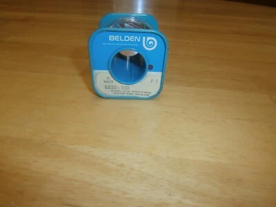 BELDEN 8530-100 FT VIOLETA 22 AWG CABLE DE CONEXIÓN SÓLIDO, MIL-W-76B, NUEVO EN STOCK Foto 1 de 3