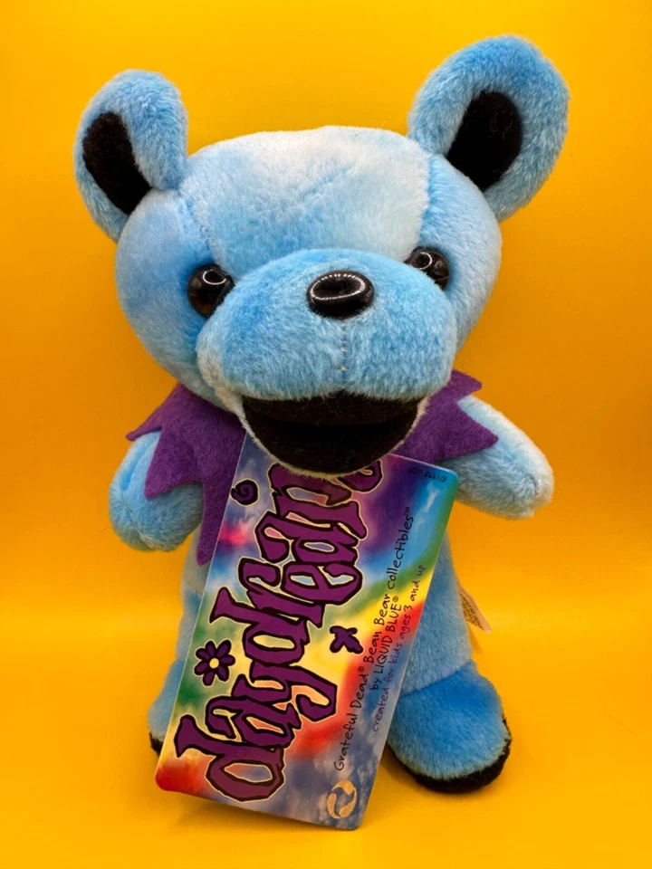 Grateful Dead Bean Bear 7" Daydream Plush Liquid Blue 2nd Generation 1998