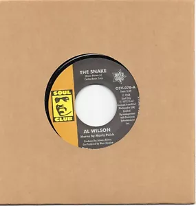 AL WILSON THE SNAKE / SHOW & TELL UK SOUL CLUB /OUTTASIGHT RE-ISSUE - Picture 1 of 2