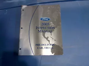 2005 Car & Truck Pre - Delivery Inspection Manual - Picture 1 of 4