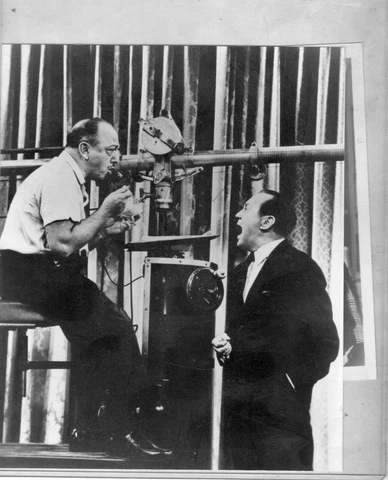 JACK BENNY 8X10 photo Mel Blanc w Autographed /Signed  Authentic  w/coa seal  NM Cover