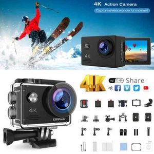 CAMPARK 4K30FPS 20MP WiFi Action Camera with EIS Underwater Camera Stabilization - Picture 1 of 9