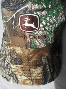New John Deere Hat SnapBack Real tree Edge Camouflaged - Picture 1 of 7