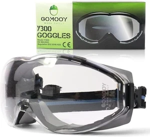 GOMOOY Safety Glasses Protective Goggles For Work Glass Transparent And Anti-fog - Picture 1 of 4