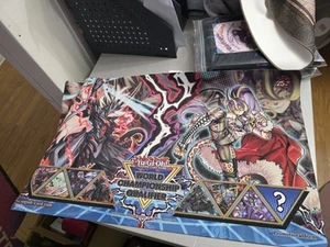 Yugioh WCQ Sleeves And Vanquish Soul Mat 2024 - Picture 1 of 2