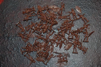 1/72 HO Lotto ESCI Zulu OOP Non Dipinti Come da Foto Soldatini Anni '70/'80 - Immagine 1 di 3