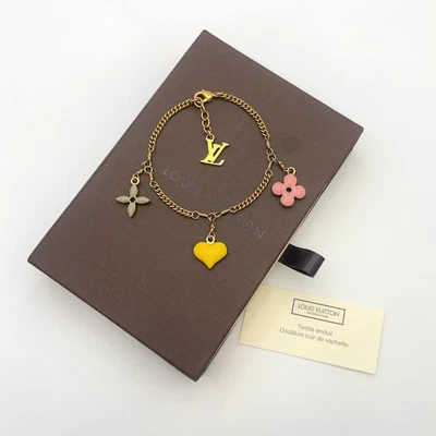 Подлинный Louis Vuitton M65477 сладкий монограмма браслет GD мульти W/коробка BA110057 - Изображение 1 из 4