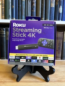 Roku Streaming Stick 4K/HDR/Dolby Vision Streaming Device New Open Box - Picture 1 of 6
