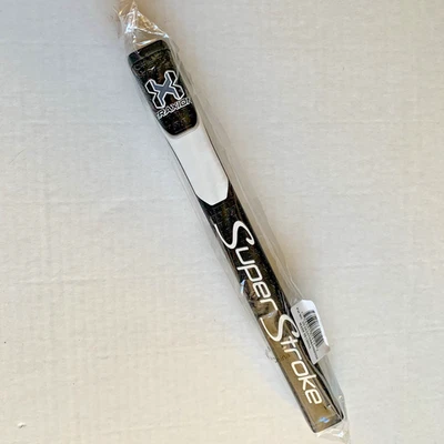 SUPERSTROKE Super Stroke Traxion Pistol GT Tour Putter Grip Black White NEW OEM AUTHENTIC