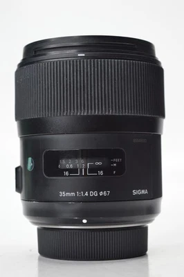 Sigma 35mm f/1.4 DG HSM Art Lens for Nikon F - Image 1 of 4