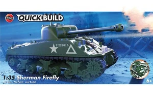 Airfix Quickbuild Sherman Firefly 1/35 Snap-Fit WWII Tank Kit J6042 - Bild 1 von 1