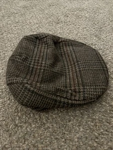 Sombrero de conducción Country Gentleman de lana para noticiero sombrero de golf gorra talla boina grande - Imagen 1 de 2