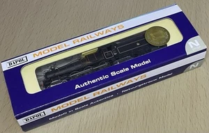 Dapol ND-135C Hall Class Locomotive, Gossington Hall, BR Lined Black, N Gauge - Picture 1 of 10