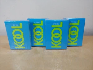 4 Decks KOOL "IT'S YOU" Zigaretten Spielkarten - Nagelneu Cello verpackt - Bild 1 von 4