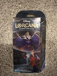 Disney Lorcana: Rise of the Floodborn Starter Deck - Queen & Gaston NEU - Bild 1 von 5