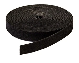 3/4" Inch Roll Hook and Loop Reusable Cable Ties Wraps Straps 10M 33ft - Afbeelding 1 van 5