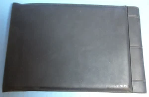 VOLVO TRI-FOLD BLACK VINYL CASE FOR OWNERS MANUAL OPERATORS GUIDE USER GUIDE - Picture 1 of 5
