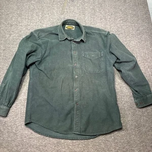 RM Williams Mens Large Work Shirt Chamois Australian Rugged Casual - Picture 1 of 8