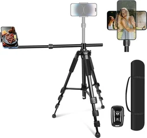 iPhone Tripod for Overhead Video Recording [Heavy Duty & Ultra-Stable], 25in ... - Photo 1 sur 9