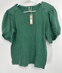 NWT Hello Nite Los Angeles Revolve Emerald Green Top Size Small - Picture 1 of 4