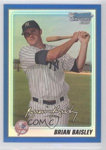 2010 Bowman Chrome Prospects Blue Refractor /250 Brian Baisley #BCP49