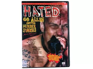 G.G. ALLIN AND THE MURDER JUNKIES HATED DVD 1999 PUNK ROCK TODD PHILIPS RARE - Bild 1 von 2
