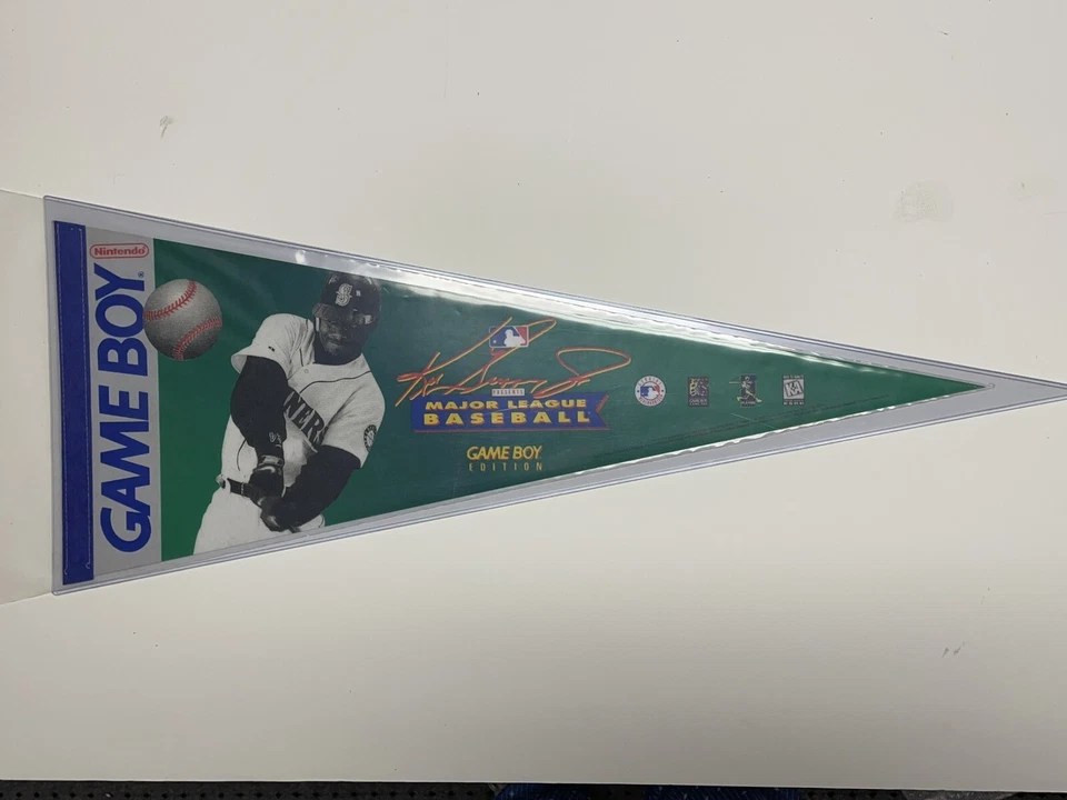 Griffey Jr Nintendo Pennant Mint Condition! New With Ridge Top Load! - Image 1 of 2