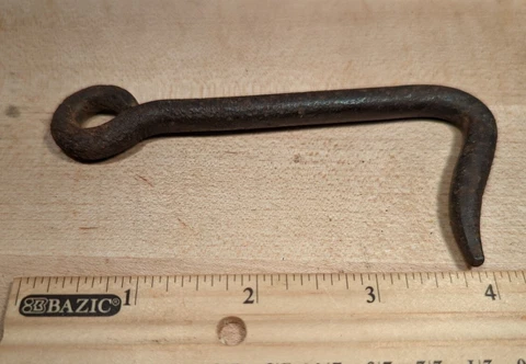 Latch Hook Barn Door Gate Rustic Farm Decor  Primitive Country Vintage Early Cover