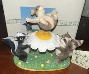 Fitz & Floyd-Charming Tails-The Blossom Bounce-#83/704 - Picture 1 of 11