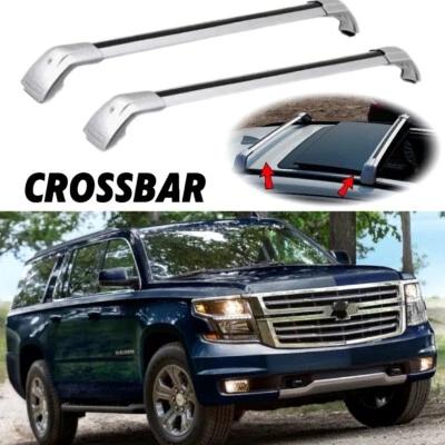 Fits for Chevrolet Suburban 2015-2020 Crossbar Roof Rack Rails 2PCS cross bar - Image 1 of 4