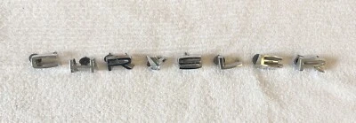 1963 Chrysler 300 1964 Newport Trunk Letters NICE C H R Y S L E R Emblems 63 64 - Image 1 of 4