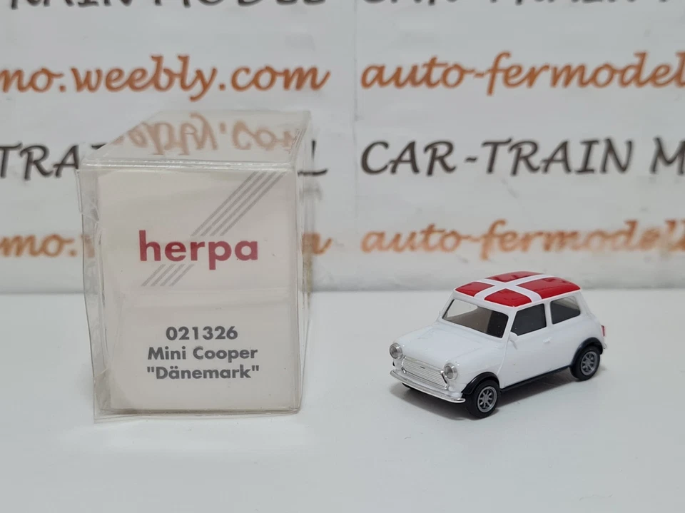 Mini Cooper Danemark - HERPA - 1:87 1/87 - Immagine 1 di 2