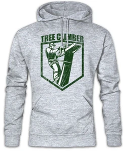 Tree Climber IV Hoodie Kapuzenpullover Holzfäller Holz Waldarbeiter Kettensäge - Picture 1 of 1