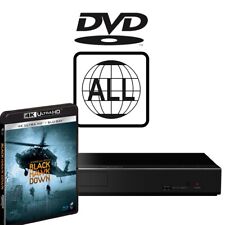 Panasonic Blu-ray Player DP-UB450EB-K MultiRegion for DVD & Black Hawk Down 4K
